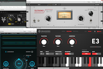 mix and master your music using the best analog plugin emulations