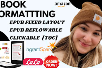 convert PDF to epub ebook, kindle ebook, and professional ebook formatting