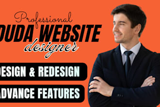 design duda website, duda website redesign, duda ecommerce for your brand