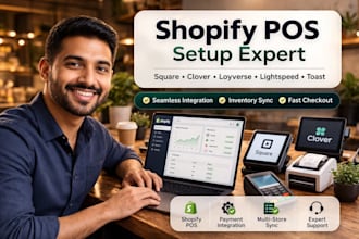 shopify pos square clover loyverse lightspeed toast restaurant pos integration