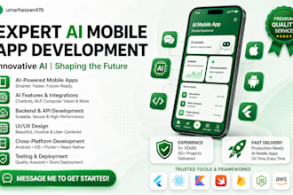 create mobile app, desktop app, and ai software with ai integration