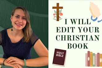edit your christian or faith based book