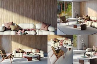 design interior exterior design sketchup revit 3d model realistic 3drendering