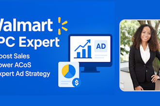 manage walmart PPC ads, optimize campaigns and scale your sales