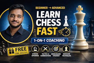 coach you in chess and improve your strategy and tactics