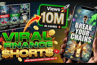 write viral finance youtube shorts scripts that grow your views and income