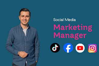 be instagram marketing manager monthly social media management content creator