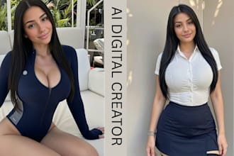 do nsfw sfw ai influencer ai model for instagram fanvue lora training comfyui