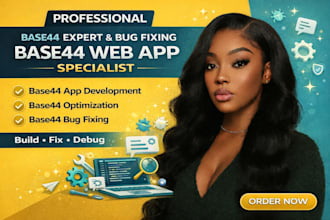 base44 expert base44 bug fixing base44 app deployment base44 app we app base44
