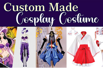 sew custom cosplay costume