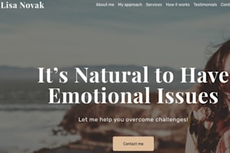 therapy website coaching wellness counseling and mental health website therapy