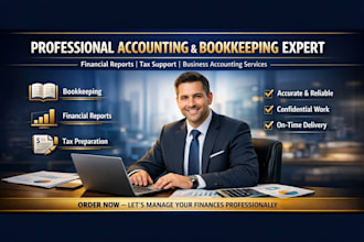 be your virtual accountant and bookkeeping expert