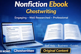 ghostwrite powerful nonfiction ebooks that drive sales