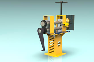 design a 3d model of mechanical parts