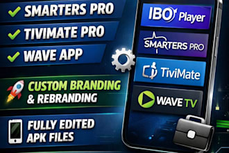 apk edit ibo player smarters pro tivimate pro wave app for your iptv business