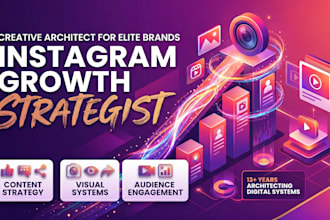 be your instagram growth strategist for content strategy and brand growth