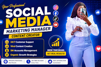 social media marketing manager social media content creator social media manager