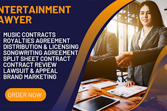 handle your split sheet, music contract, and film agreement