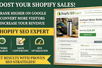 do shopify product page and product listing seo optimization shopify store audit