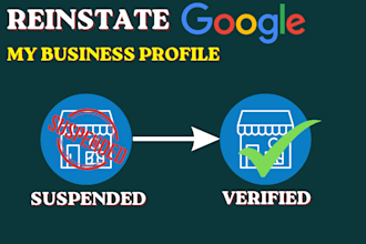 reinstate gmb suspended profile, fix gmb suspension and gmb verify