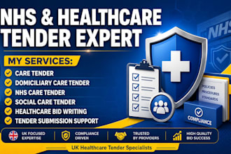 do winning uk bid tender writing domiciliary, healthcare tender win nhs tender