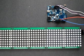 design rgb led matrix display pcb and programmable led display board