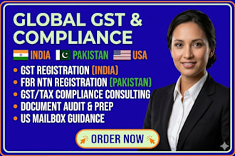 provide gst compliance consulting and application preparation