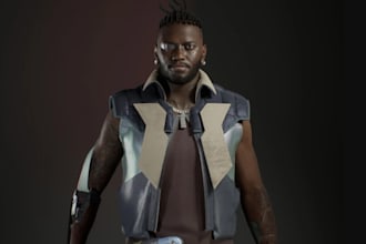 3d modular character, game asset, cloth ue5 rig, uv mapping, bake texture, dz3d