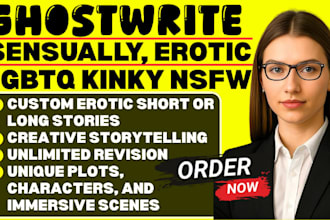 sensually deliver the best erotic, romance, lgbtq kinky, nsfw, fantasy stories