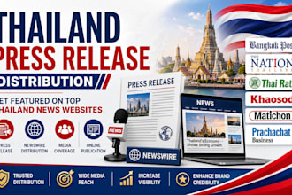 write and publish your press release on thailand top media