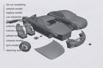 details 3d car modelling rc car vehicle design for resin or fdm printing replica