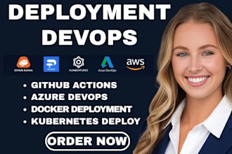 setup ci cd pipeline with github actions docker kubernetes deploy azure devops