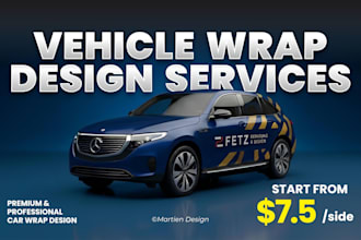 design professional vehicle wrap and branding