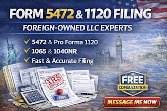 form 5472 1120 filing for foreign owned llc non resident owners