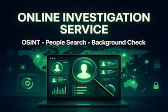 verify identity investigate people and perform osint