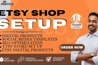 create etsy digital products setup etsy shop design etsy digital products etsy