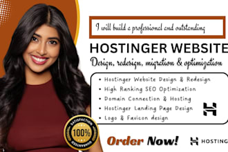 design or redesign hostinger wordpress migration squarespace design webador wix
