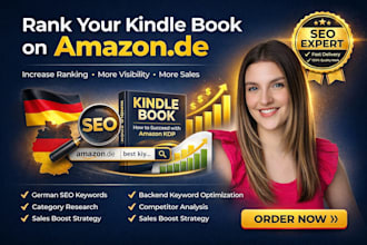 do germany amazon kdp SEO to rank your kindle book and boost sales