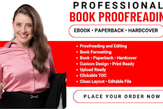 do book editing and proofreading, manuscript formatting, paperback formatting