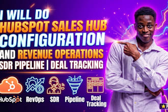 do hubspot sales hub configuration revenue operations sdr pipeline deal tracking
