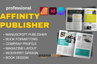 do affinity publisher, book formatting, catalog layout, brochuer magazine kdp