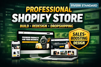 create a shopify store with SEO, product pages, and conversion optimization