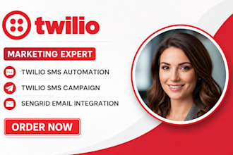 setup twilio sms automation twilio sms campaign sendgrid email integration