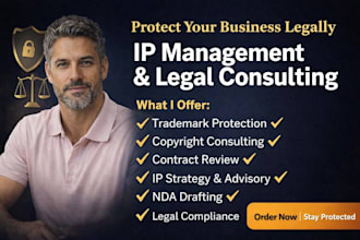 be your intellectual property management, trademark search and IP protection