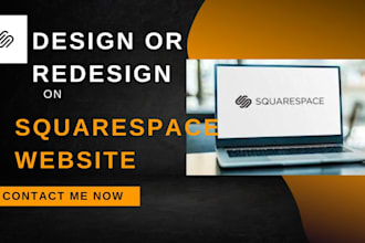 squarespace website design squarespace website redesign and landing page