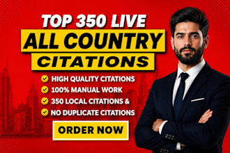 do local citations for USA, UK, canada, australia, all country citations