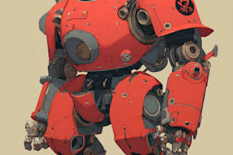 do complete mecha concept arts