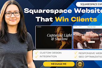 build squarespace website design and redesign squarespace