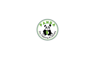 create a professional premium logo for panda dry cleaning
