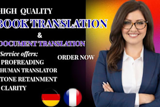 translate books and documents professionally german french and more